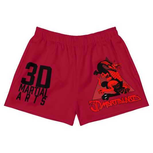 Women’s 3D MMA Recycled Athletic Shorts