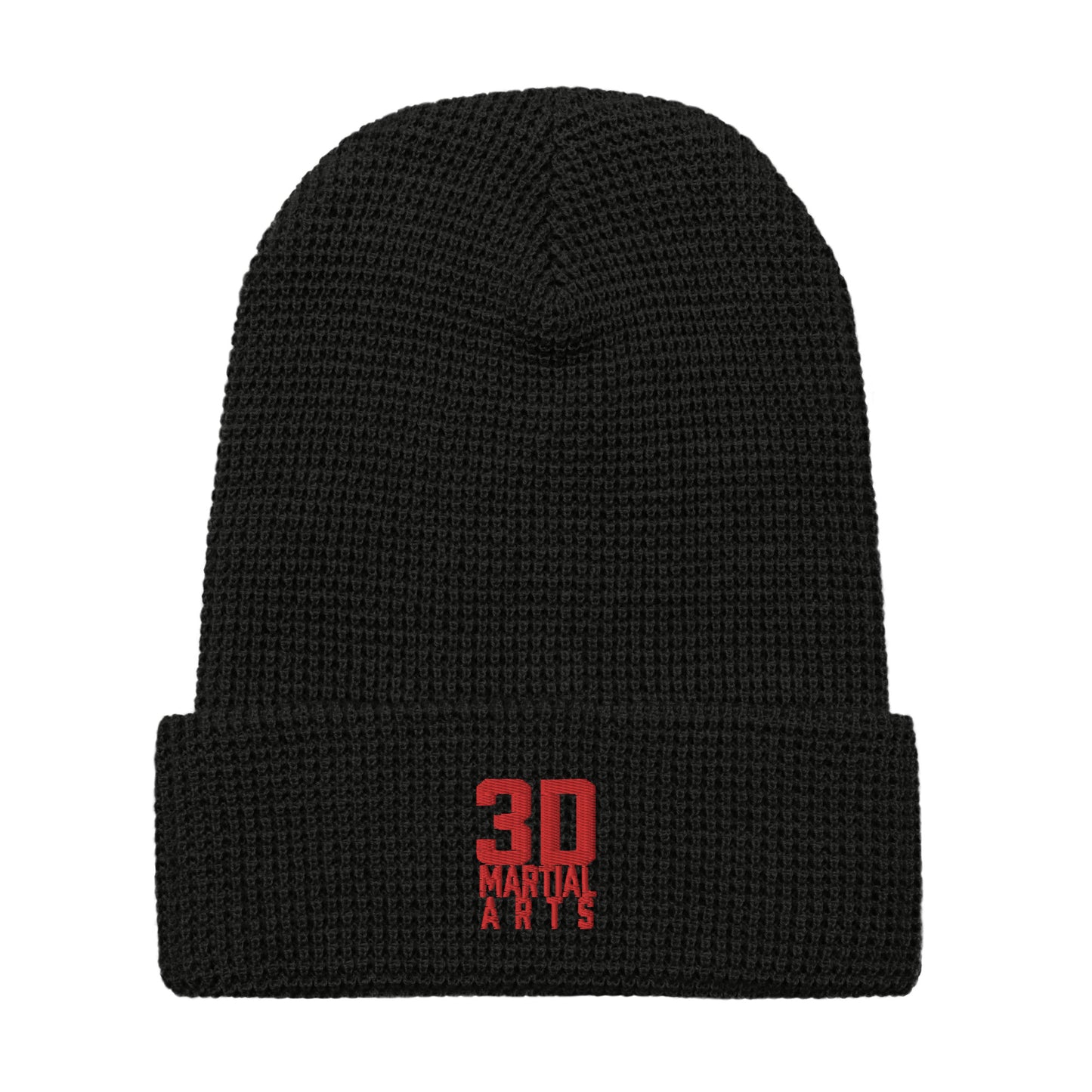 Comfortable waffle beanie, 3D MMA beanie, Branded MMA headgear, Waffle style hat, Team logo beanie, Ultra-comfortable beanie, Stylish MMA apparel, Cozy winter hat, MMA gear, Custom logo beanie