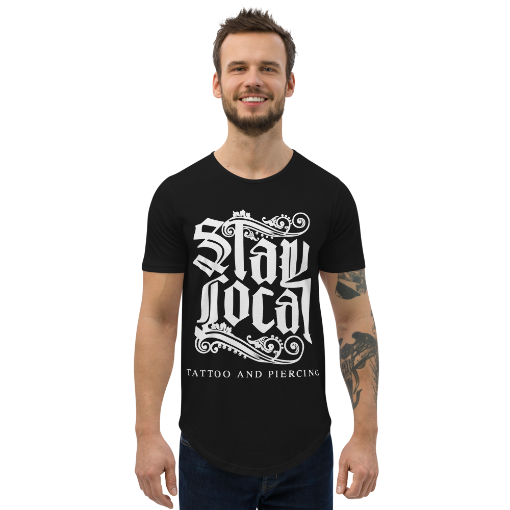 Men's Curved Hem T-Shirt