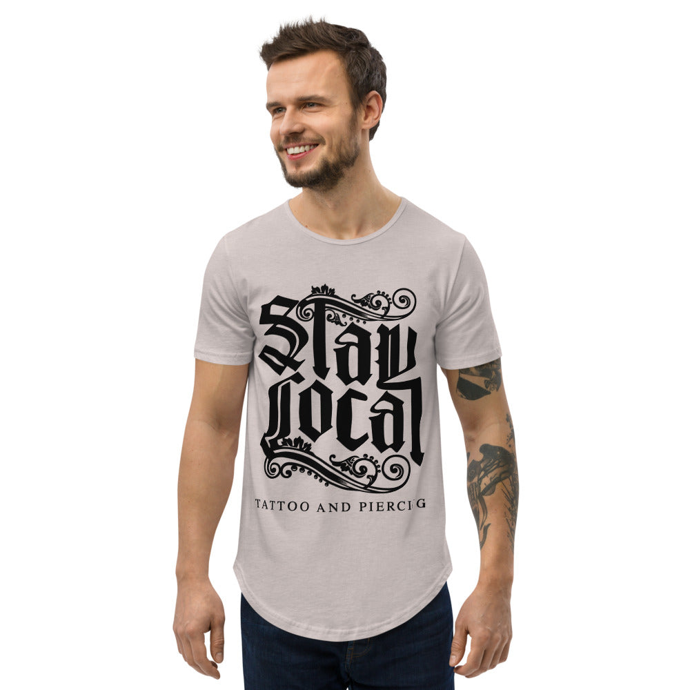 Men's Curved Hem T-Shirt